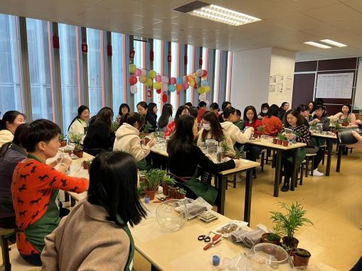 情暖三月天，最美女神節(jié) ——浙江化工舉辦“三八”婦女節(jié)微景觀制作活動